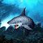 3D Sharks Live Wallpaper Lite icon