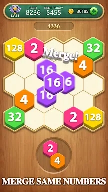 Hexa Block Puzzle - Merge! screenshots