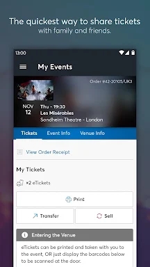 Ticketmaster UK Event Tickets screenshots