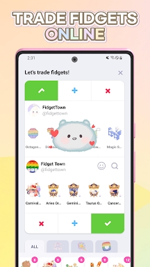 Fidget Town - Fidget trading screenshots