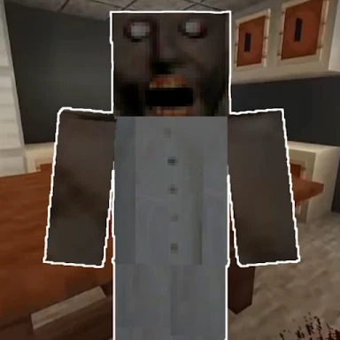 Horror Granny MCPE Skin Mod screenshots