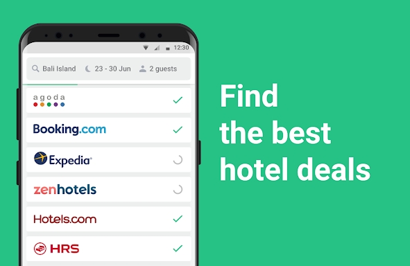 Cheap hotel deals — Hotellook screenshots