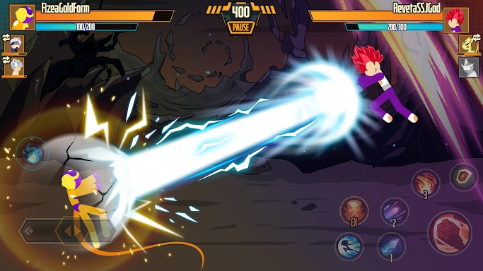 Stickman Dragon Fight - Super  screenshots