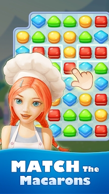 Sweet Macaron : Match 3 screenshots
