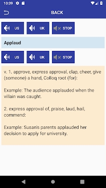 English Synonyms Dictionary screenshots