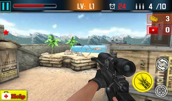 Landing War : Defense Gun Shoot screenshots