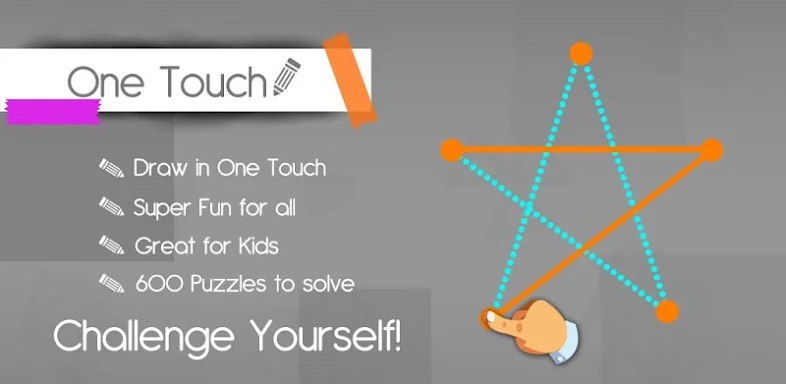 One Touch Draw: Quick Drawing to Connect Two Dots screenshots