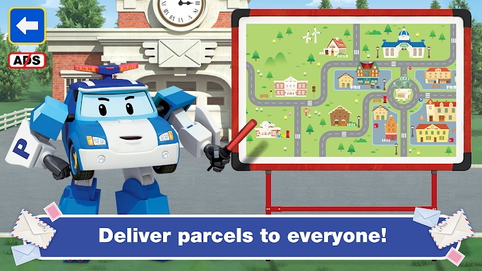 Robocar Poli: Postman Games! screenshots