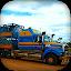 Car Transporter Truck Driving icon
