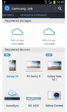 Samsung Link (Terminated) screenshots