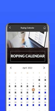 Roping Calendar screenshots