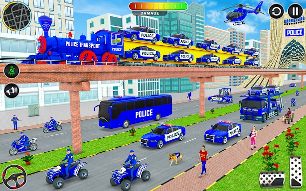 Police Cargo Transport Games screenshots