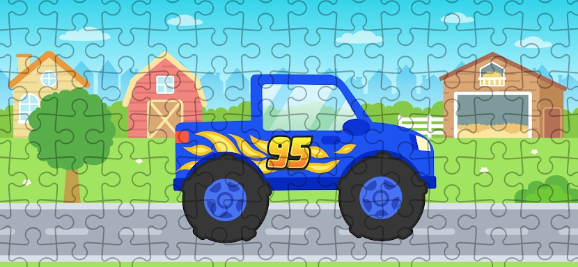 Monster Truck Game for Kids 2+ screenshots