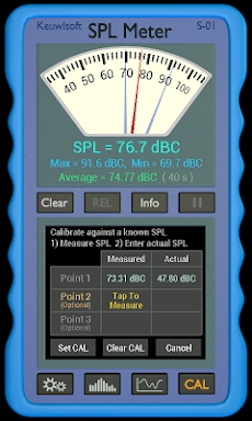 SPL Meter screenshots