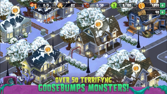 Goosebumps Horror Town screenshots