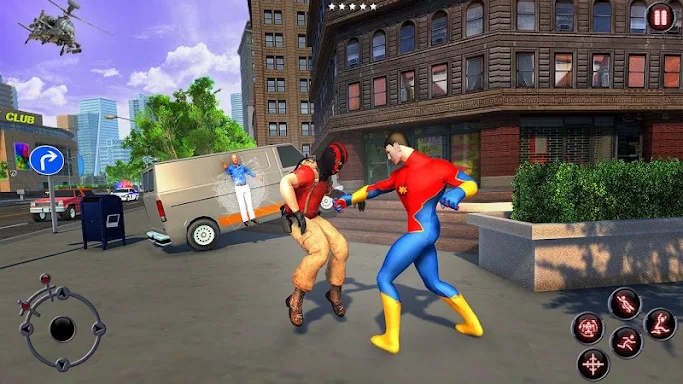 Rope Amazing Hero Crime City Simulator screenshots
