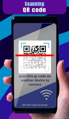 Wifi QR Code Scanner Password screenshots