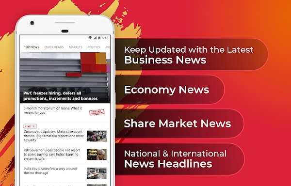 Economic Times : Business News screenshots