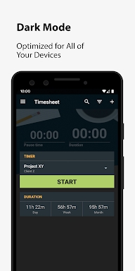 Timesheet - Time Tracker screenshots