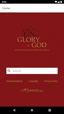 Glory to God: Hymns, Psalms, & screenshots