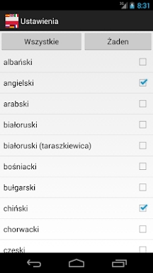 Wielojęzyczny słownik polski OFFLINE screenshots