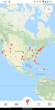 Pin Traveler: Trip Tracker Map screenshots