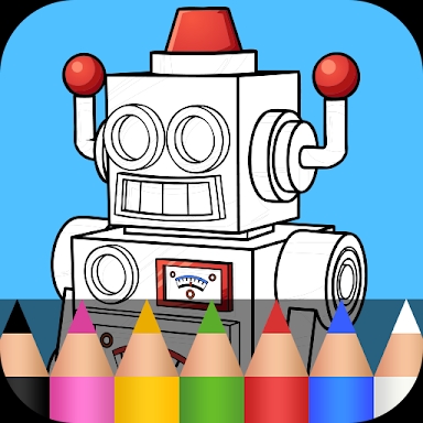 Robots Coloring Pages screenshots