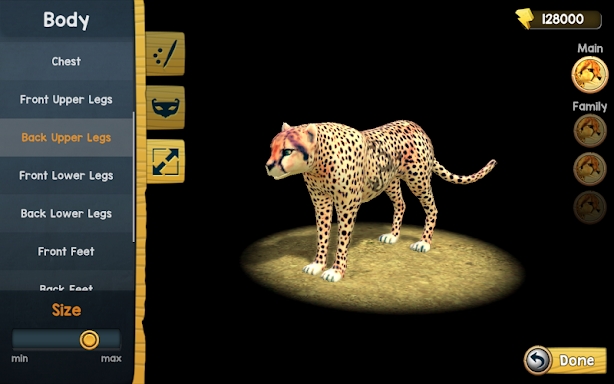 Wild Cheetah Sim 3D screenshots