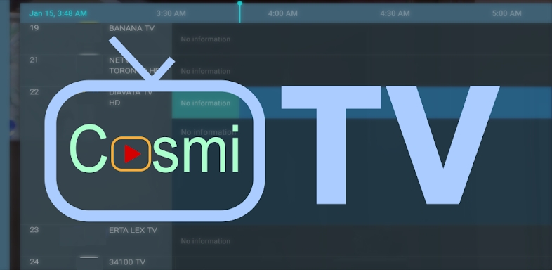 CosmiTV IPTV Player screenshots