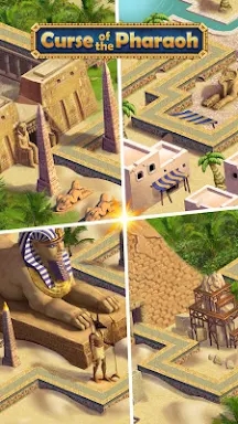 Curse of the Pharaoh - Match 3 screenshots