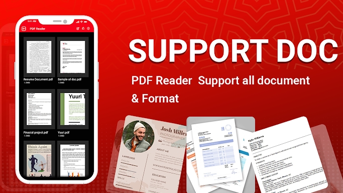 PDF Reader & PDF Maker screenshots