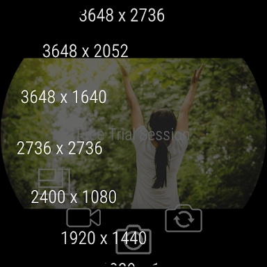 Camera Remote Wear OS screenshots