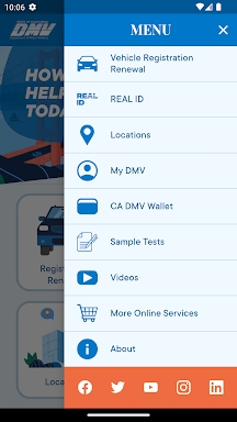 CA DMV Official Mobile App screenshots