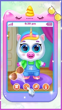 Unicorn baby phone for toddler screenshots