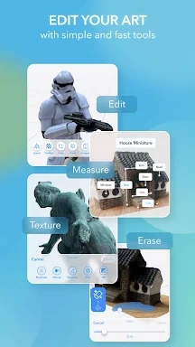 WIDAR - 3D Scan & Edit screenshots