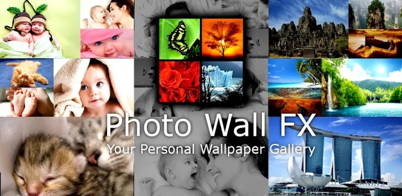 Photo Wall FX Live Wallpaper screenshots