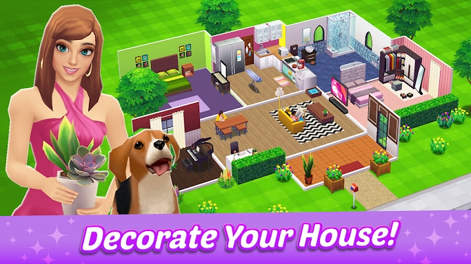 Home Street - Dream House Sim screenshots