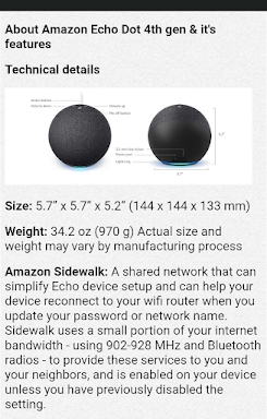 Amazon Echo Dot 4th Gen Guide screenshots