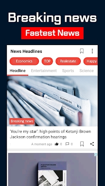 Breaking news US - Fast News screenshots