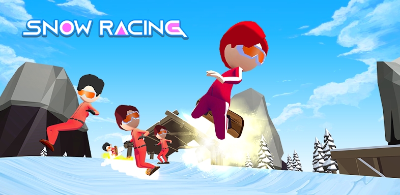 Snow Racing: Winter Aqua Park screenshots