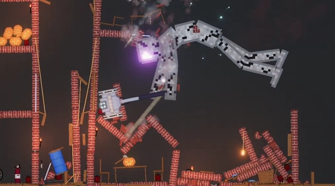 Saitama Melon Crash Playground screenshots