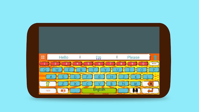 ai.keyboard Comic Book theme screenshots