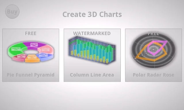 3D Charts screenshots