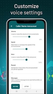 Caller Name Announcer screenshots