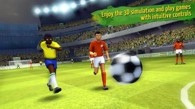 Striker Soccer Brazil screenshots