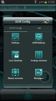 ADW Theme Cyanogen screenshots
