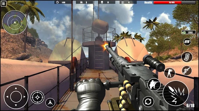 Gunner Navy War Shoot 3d : Fir screenshots