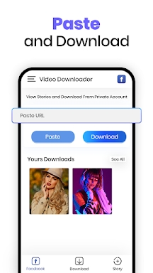 Video Downloader for social screenshots