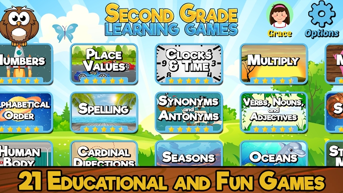 Second Grade Learning Games screenshots
