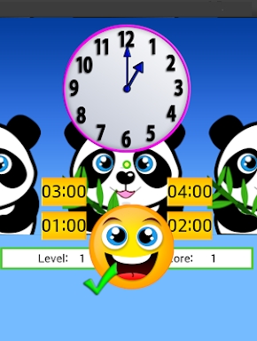 clock game for kids screenshots